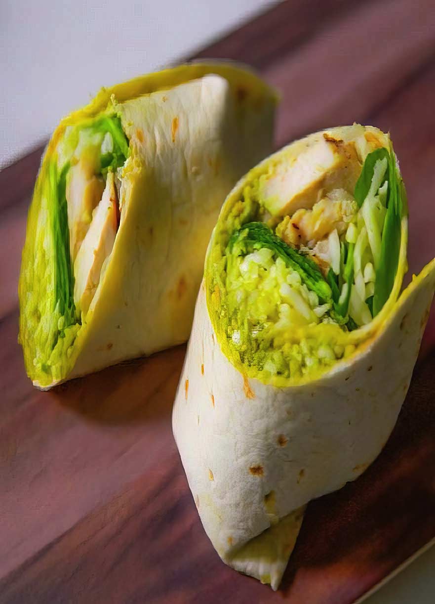 Pesto Chicken Wrap